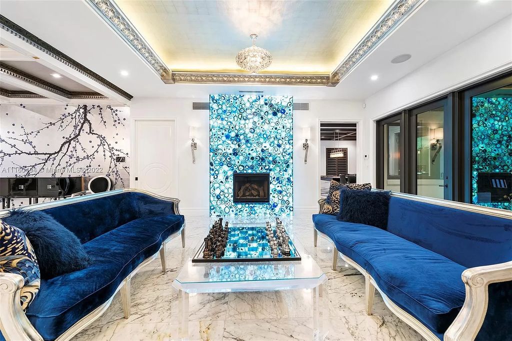 The Mansion in Fort Lauderdale is a timelessly designed home featuring a grand double height entryway and a thoughtful floorplan now available for sale. This home located at 2436 Aqua Vista Blvd, Fort Lauderdale, Florida