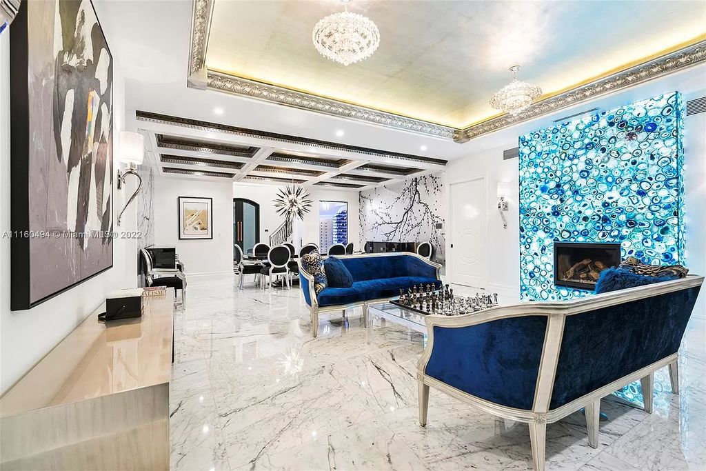 The Mansion in Fort Lauderdale is a timelessly designed home featuring a grand double height entryway and a thoughtful floorplan now available for sale. This home located at 2436 Aqua Vista Blvd, Fort Lauderdale, Florida