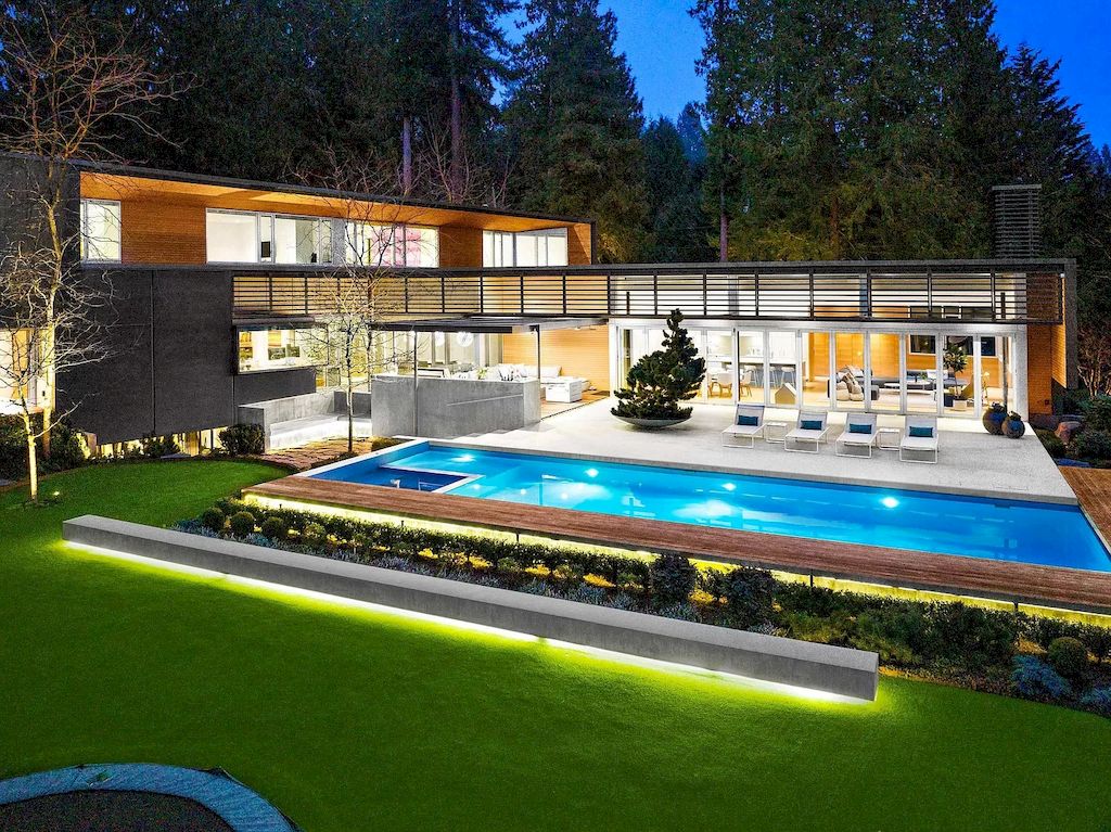 The Estate in West Vancouver offers spectacular garden views providing one of the most sensational settings imaginable now available for sale