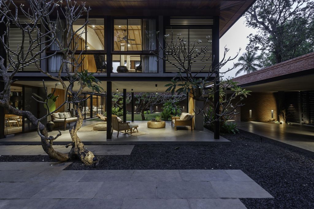 Casa Feliz a Contemporary Luxurious House in India Designed by ADND 13