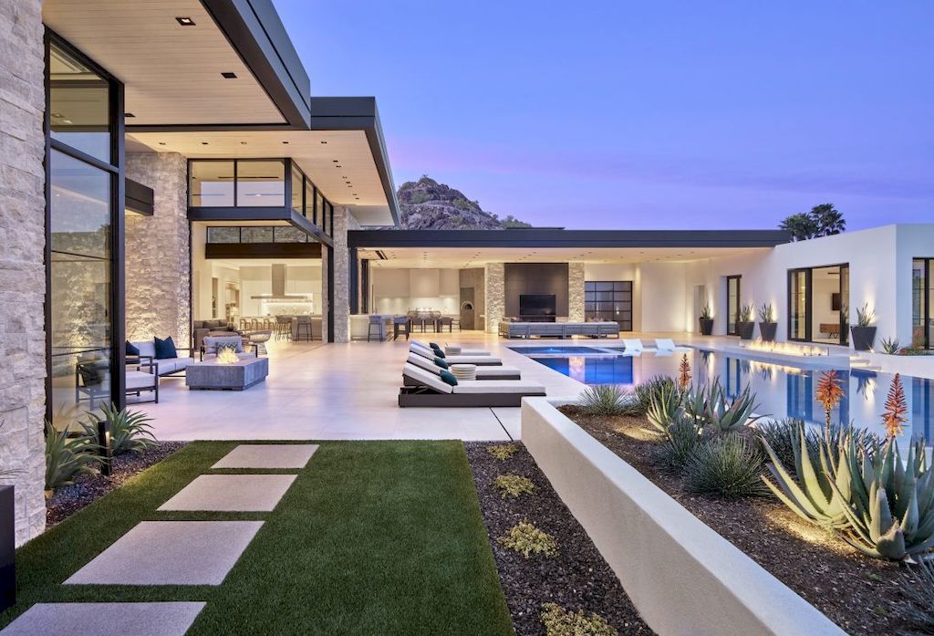 Classic and Modernist Design of Ebony and Ivory House by Drewett Works 21