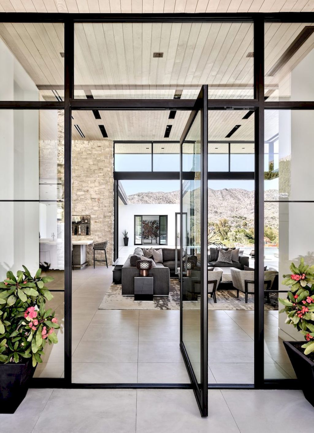 Classic and Modernist Design of Ebony and Ivory House by Drewett Works