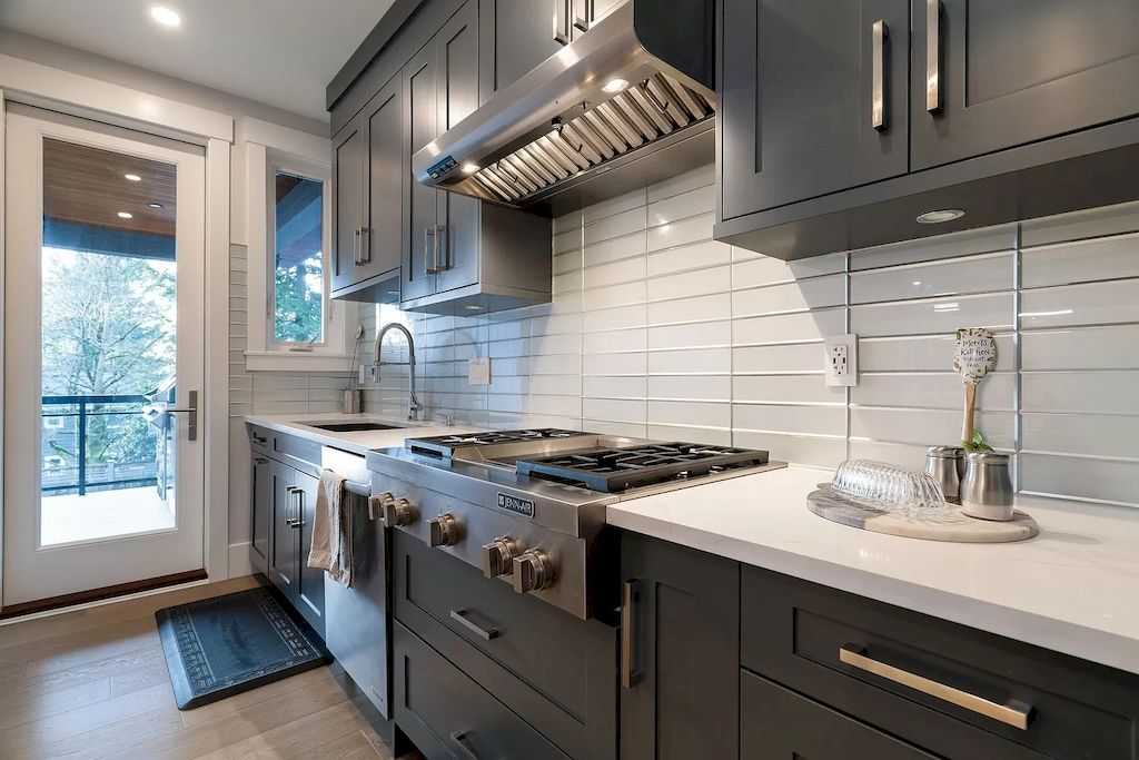 The Home in Delta is a brand-new custom built modern home radiant heat flooring, control 4 automation, motorized blinds, and much more, now available for sale
