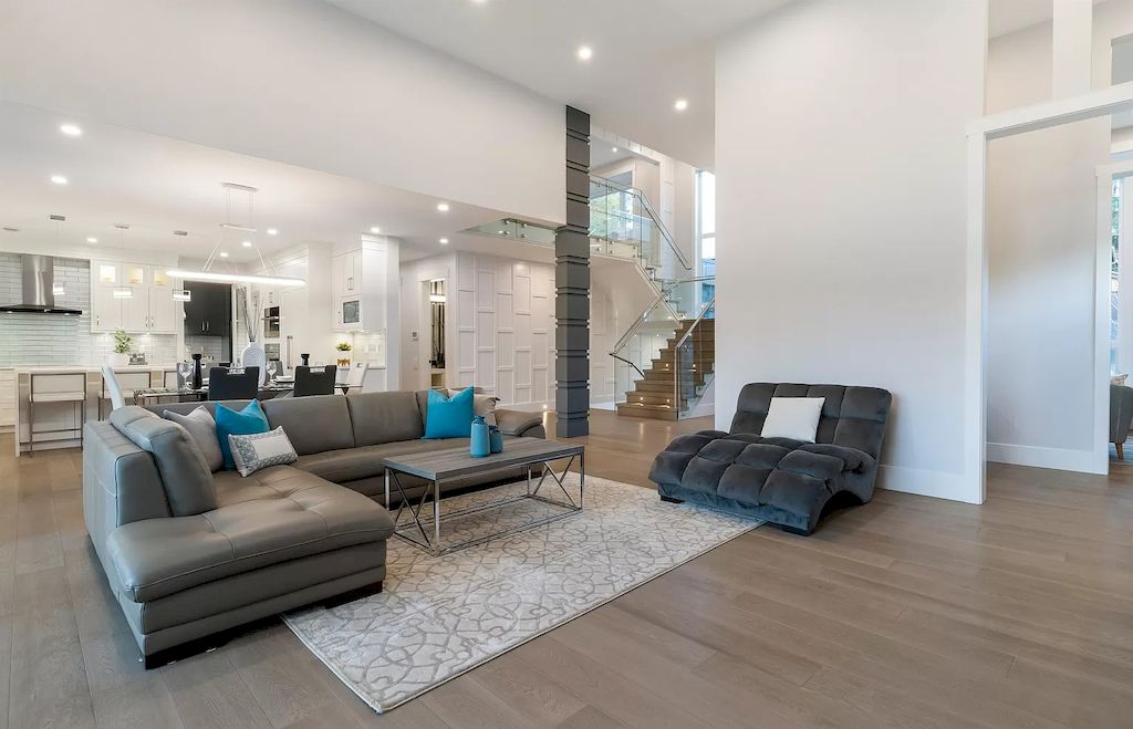 The Home in Delta is a brand-new custom built modern home radiant heat flooring, control 4 automation, motorized blinds, and much more, now available for sale