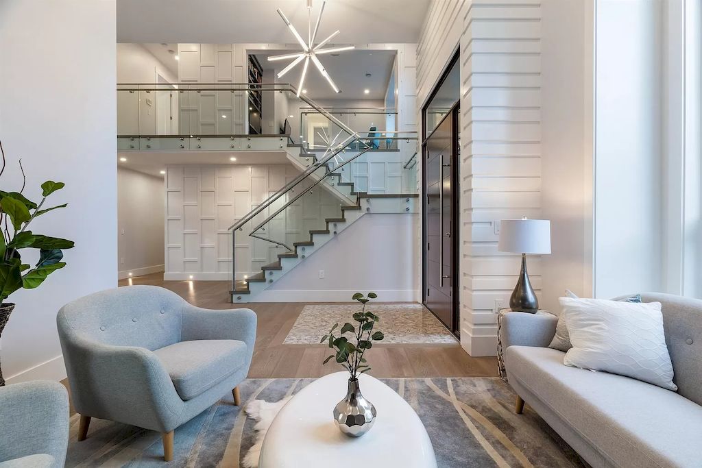 The Home in Delta is a brand-new custom built modern home radiant heat flooring, control 4 automation, motorized blinds, and much more, now available for sale
