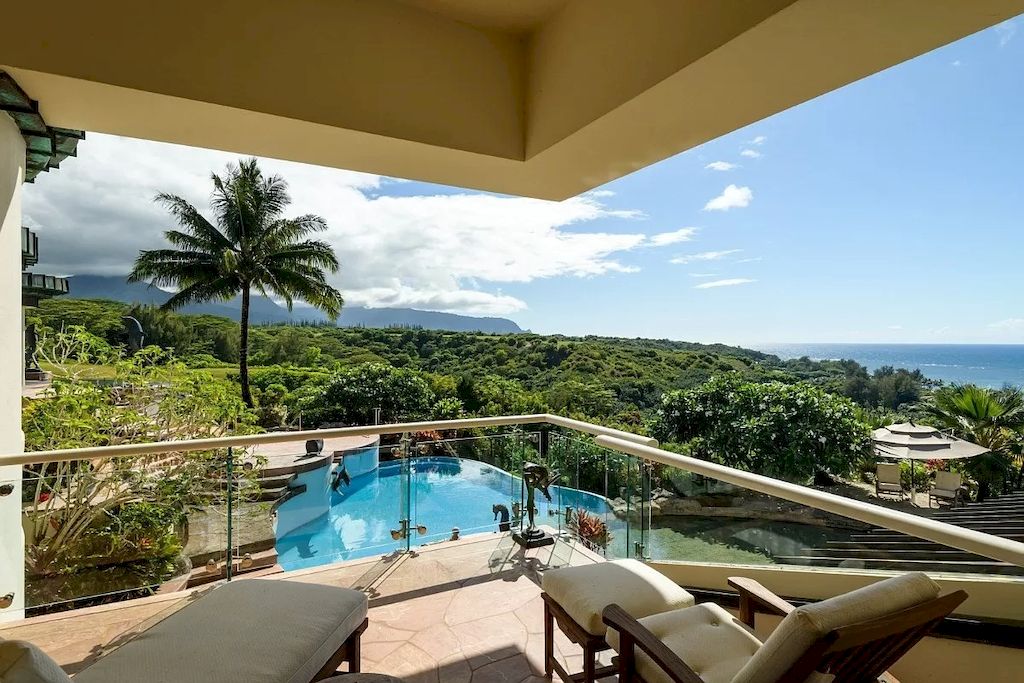 The Home in Hawaii is a luxurious home fully equipped with high-end amenities as well as commanding panoramic ocean views now available for sale.