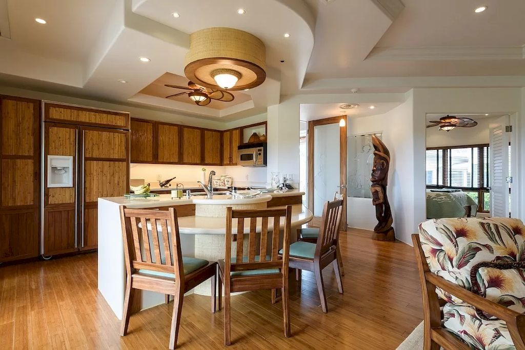The Home in Hawaii is a luxurious home fully equipped with high-end amenities as well as commanding panoramic ocean views now available for sale.