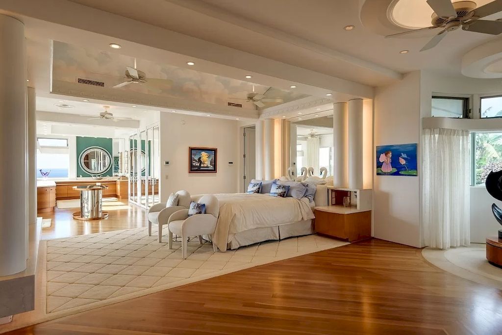 The Home in Hawaii is a luxurious home fully equipped with high-end amenities as well as commanding panoramic ocean views now available for sale.