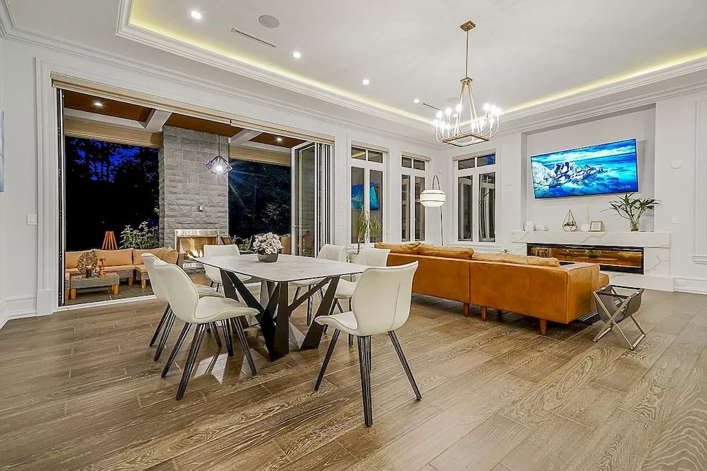 The Home in Surrey is custom built home with luxurious living in the heart of south surrey now available for sale