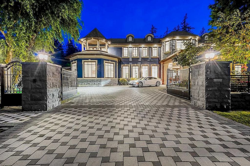 The Home in Surrey is custom built home with luxurious living in the heart of south surrey now available for sale
