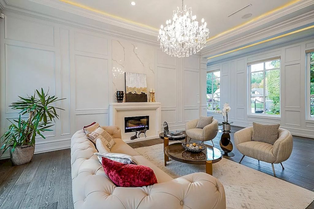 The Home in Surrey is custom built home with luxurious living in the heart of south surrey now available for sale