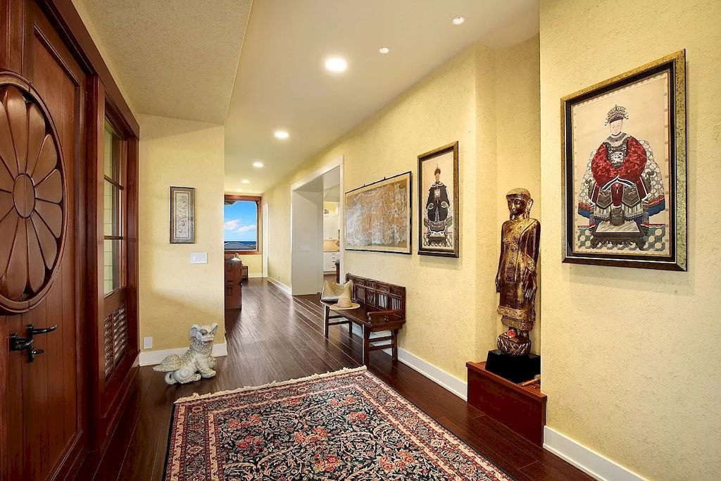 The Home in Hawaii is a luxurious home displaying unparalleled ocean, mountain, and coastal vistas now available for sale. This home located at 3027 Kalahiki St, Koloa, Hawaii; offering 04 bedrooms and 05 bathrooms with 4,490 square feet of living spaces.