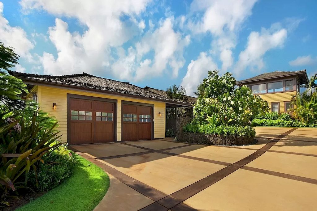 The Home in Hawaii is a luxurious home displaying unparalleled ocean, mountain, and coastal vistas now available for sale. This home located at 3027 Kalahiki St, Koloa, Hawaii; offering 04 bedrooms and 05 bathrooms with 4,490 square feet of living spaces.