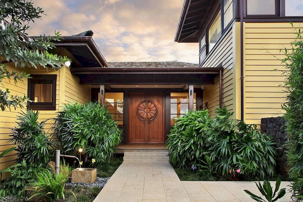 The Home in Hawaii is a luxurious home displaying unparalleled ocean, mountain, and coastal vistas now available for sale. This home located at 3027 Kalahiki St, Koloa, Hawaii; offering 04 bedrooms and 05 bathrooms with 4,490 square feet of living spaces.