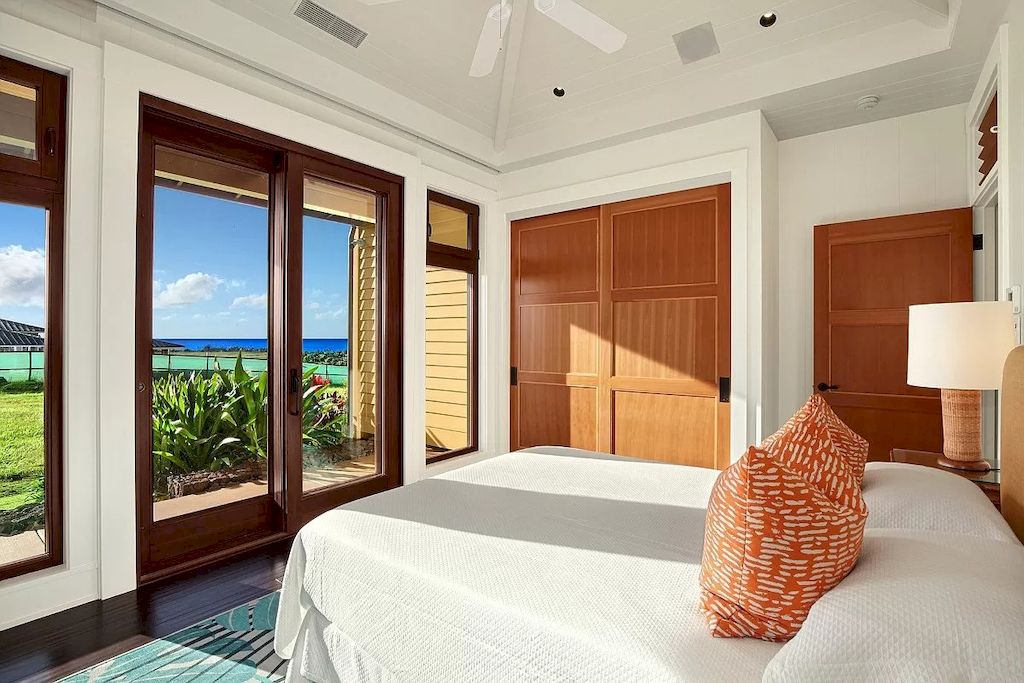 The Home in Hawaii is a luxurious home displaying unparalleled ocean, mountain, and coastal vistas now available for sale. This home located at 3027 Kalahiki St, Koloa, Hawaii; offering 04 bedrooms and 05 bathrooms with 4,490 square feet of living spaces.