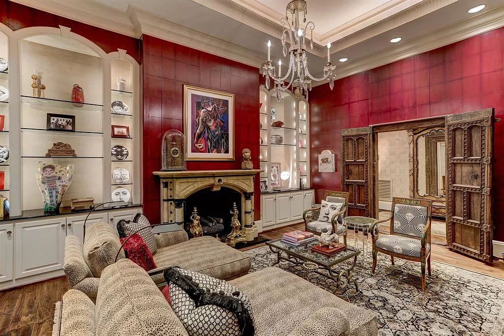 The Home in Houston is a magnificent custom designed estate with one of a kind architectural appointments now available for sale. This home located at 8843 Harness Creek Ln, Houston, Texas