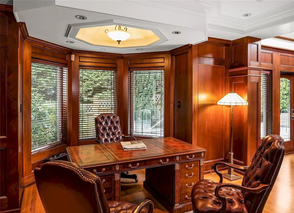 The House in Oak Bay is entertainment haven complete with resort style living with a pool, hot tub, expansive patio sections including covered sections & oceanfront setting with beach access now available for sale