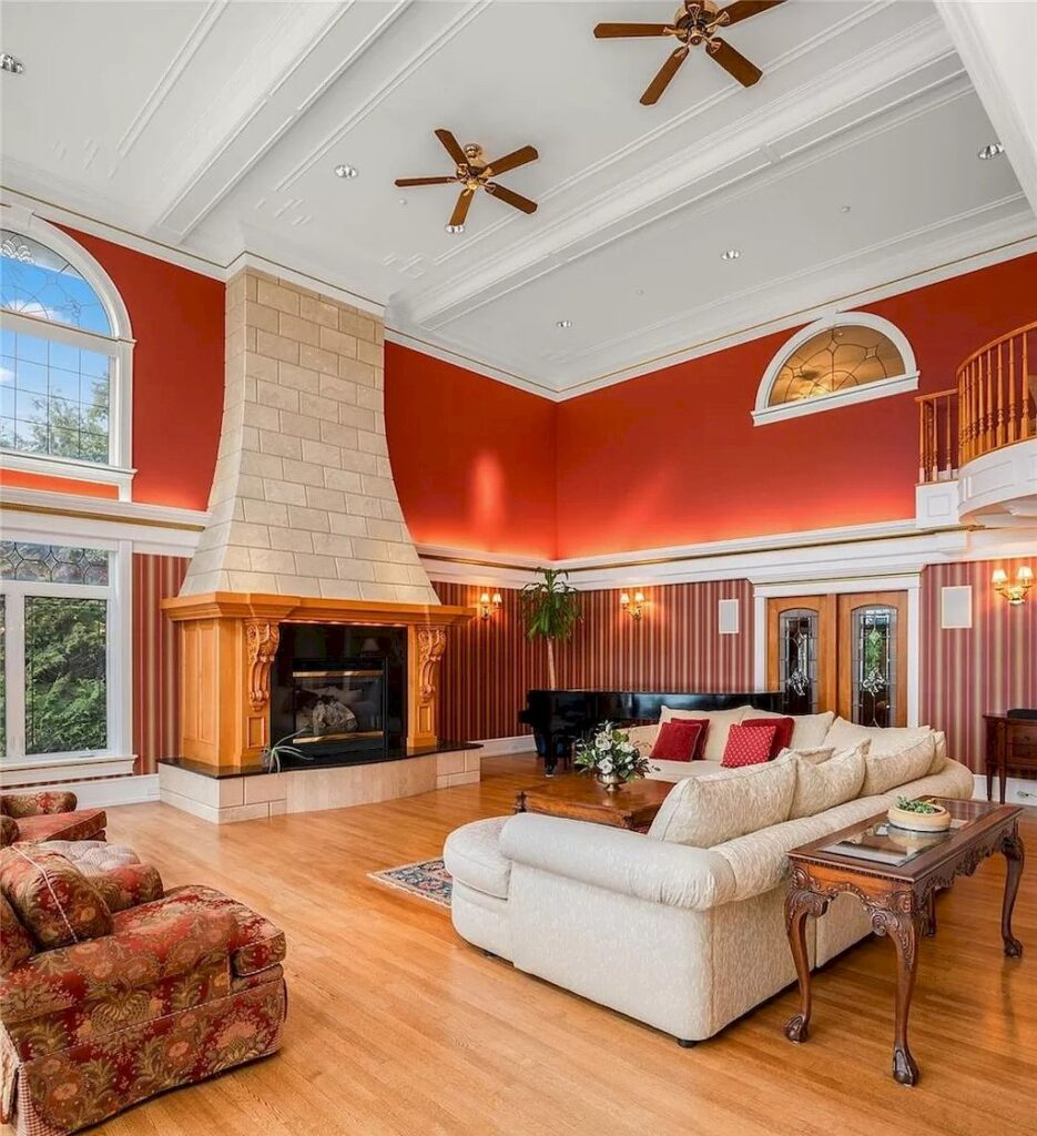 The House in Oak Bay is entertainment haven complete with resort style living with a pool, hot tub, expansive patio sections including covered sections & oceanfront setting with beach access now available for sale