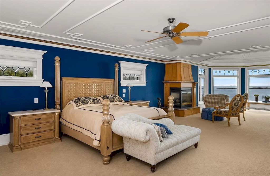 The House in Oak Bay is entertainment haven complete with resort style living with a pool, hot tub, expansive patio sections including covered sections & oceanfront setting with beach access now available for sale
