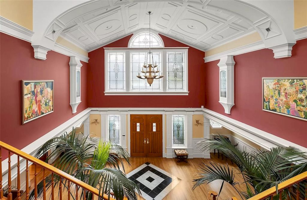 The House in Oak Bay is entertainment haven complete with resort style living with a pool, hot tub, expansive patio sections including covered sections & oceanfront setting with beach access now available for sale