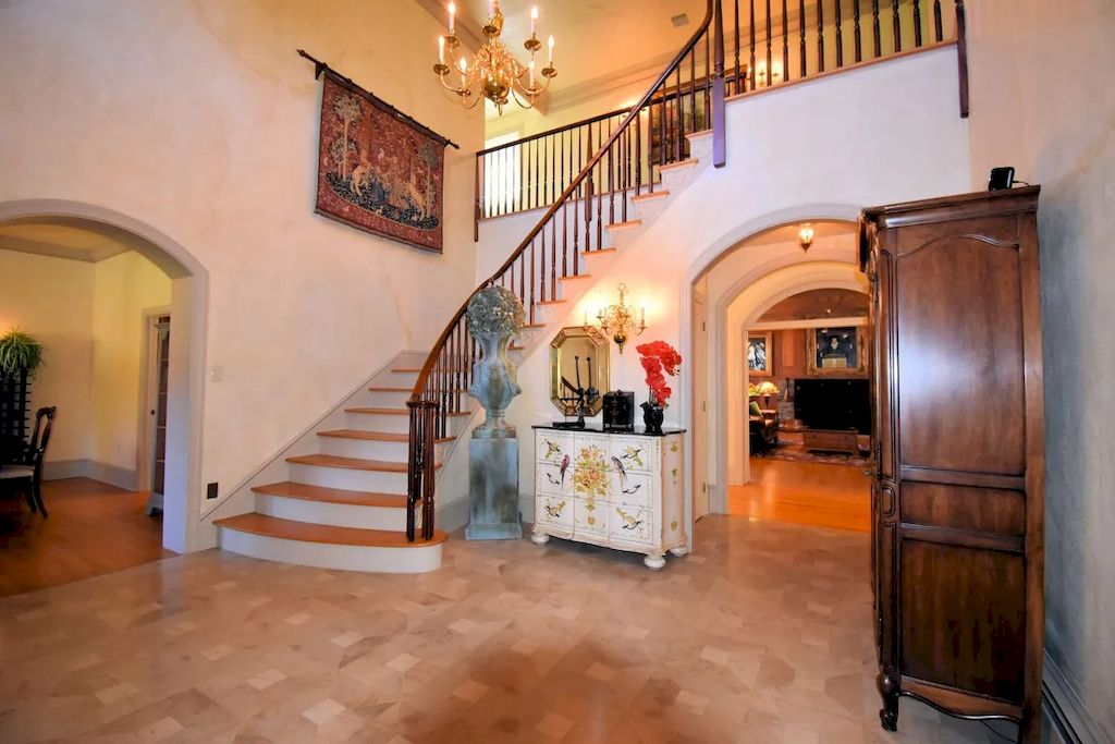 The Home in Pennsylvania is a luxurious home set on a lush, private, secure and park-like setting now available for sale. This home located at 6040 Lower Mountain Rd, New Hope, Pennsylvania; offering 06 bedrooms and 08 bathrooms with 11,500 square feet of living spaces.