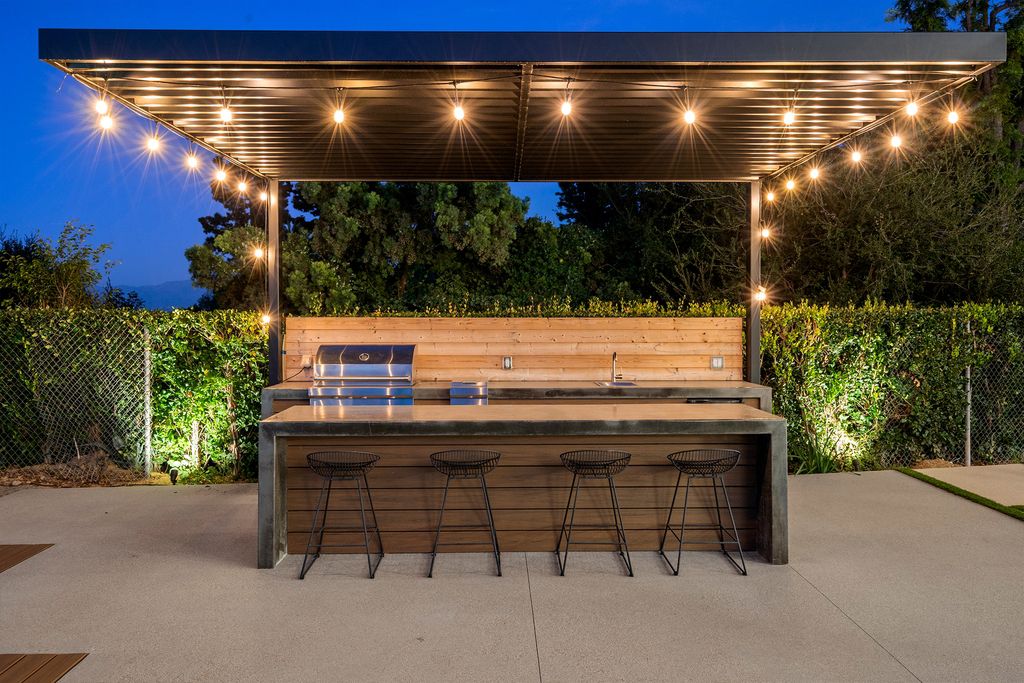 The Home in Sherman Oaks is a recently built modern masterpiece with unobstructed views of the city and mountains now available for sale. This home located at 3369 Alana Dr, Sherman Oaks, California;