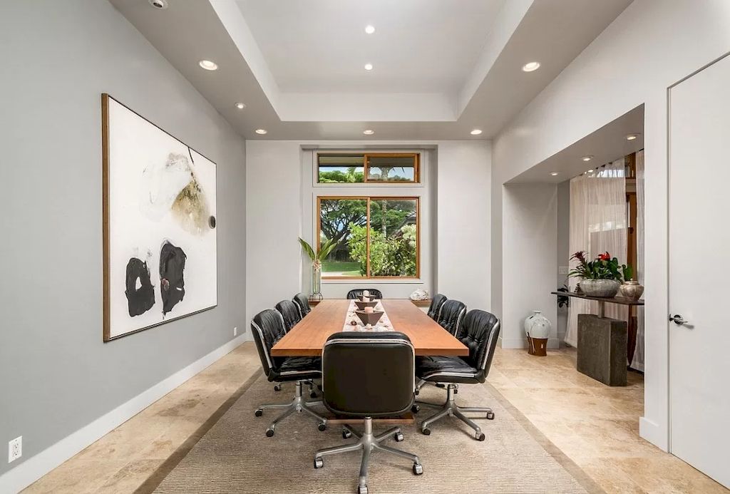 The Home in Hawaii is a luxurious home finished with high quality of design and materials now available for sale. This home located at 5792H Kahiliholo Rd #A, Kilauea, Hawaii; offering 04 bedrooms and 06 bathrooms with 4,511 square feet of living spaces.