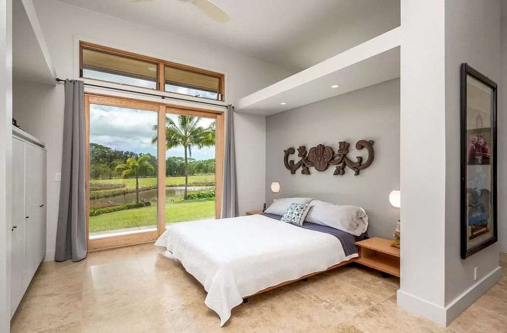 The Home in Hawaii is a luxurious home finished with high quality of design and materials now available for sale. This home located at 5792H Kahiliholo Rd #A, Kilauea, Hawaii; offering 04 bedrooms and 06 bathrooms with 4,511 square feet of living spaces.
