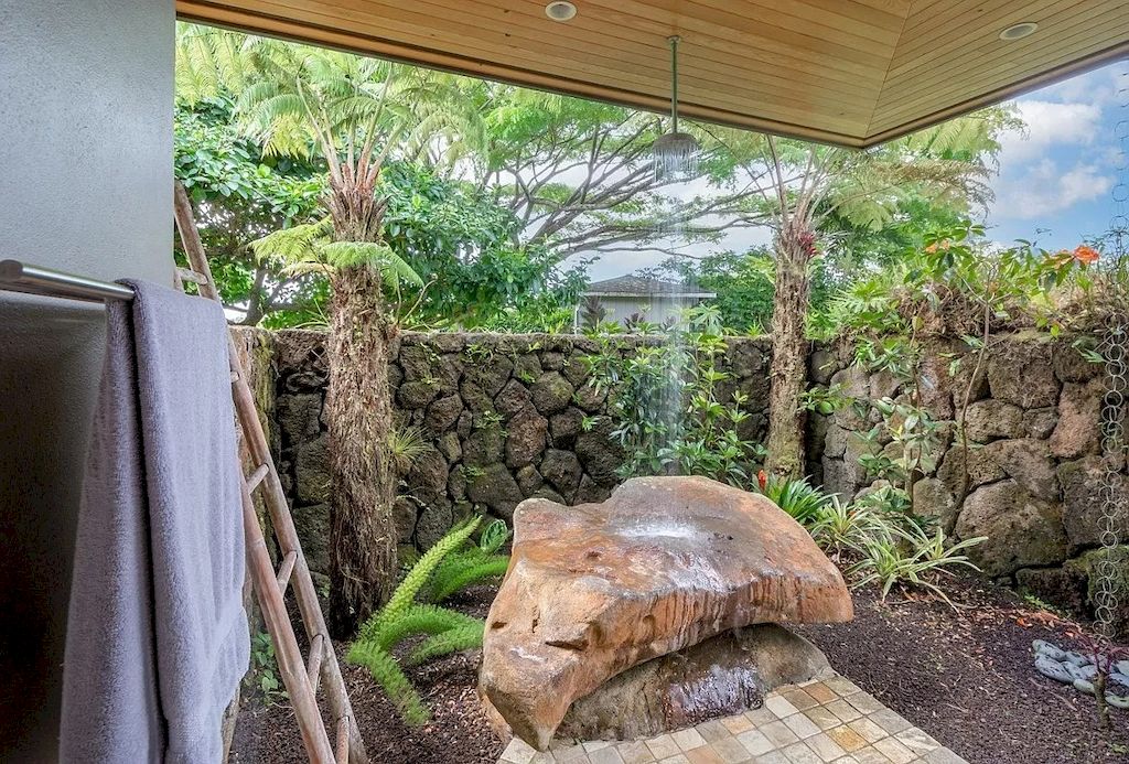 The Home in Hawaii is a luxurious home finished with high quality of design and materials now available for sale. This home located at 5792H Kahiliholo Rd #A, Kilauea, Hawaii; offering 04 bedrooms and 06 bathrooms with 4,511 square feet of living spaces.