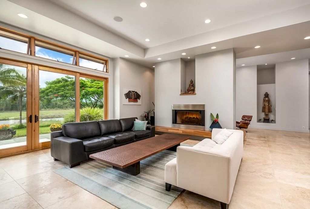 The Home in Hawaii is a luxurious home finished with high quality of design and materials now available for sale. This home located at 5792H Kahiliholo Rd #A, Kilauea, Hawaii; offering 04 bedrooms and 06 bathrooms with 4,511 square feet of living spaces.