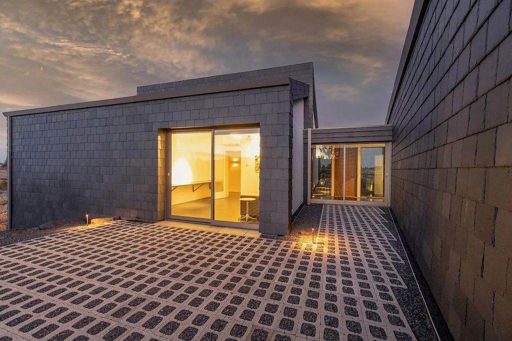 The House in Oregon has numerous outdoor spaces allow for an undisturbed experience with nature now available for sale