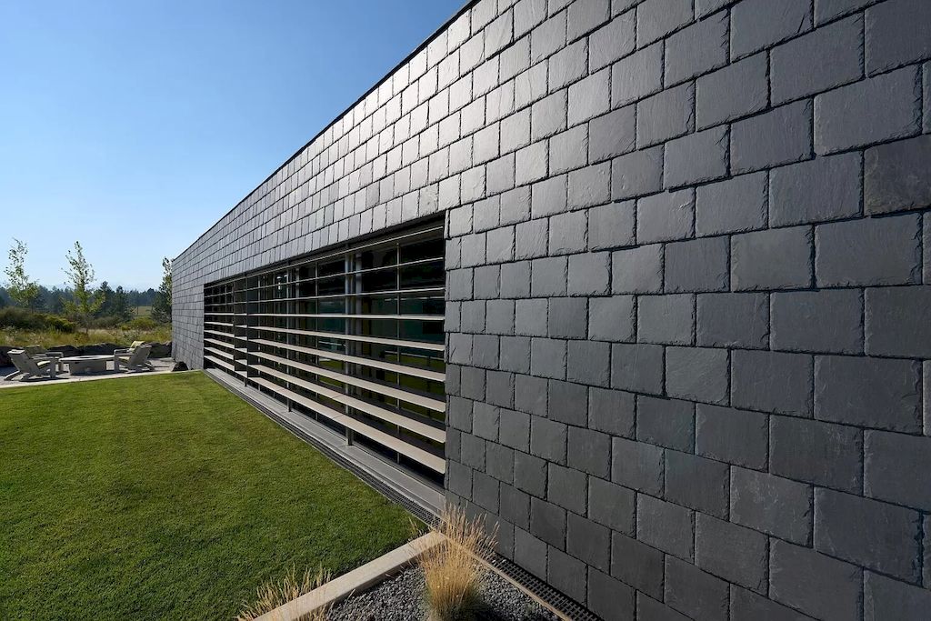 The House in Oregon has numerous outdoor spaces allow for an undisturbed experience with nature now available for sale