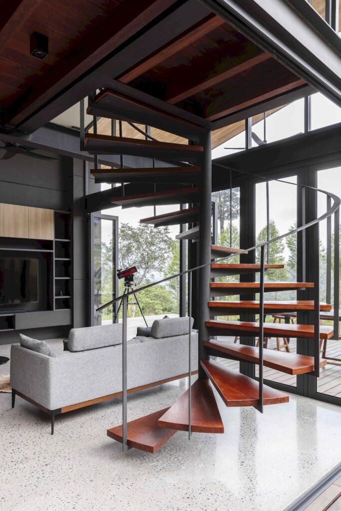 Smolhaven House with Pitched Roof by Choo Gim Wah Architect
