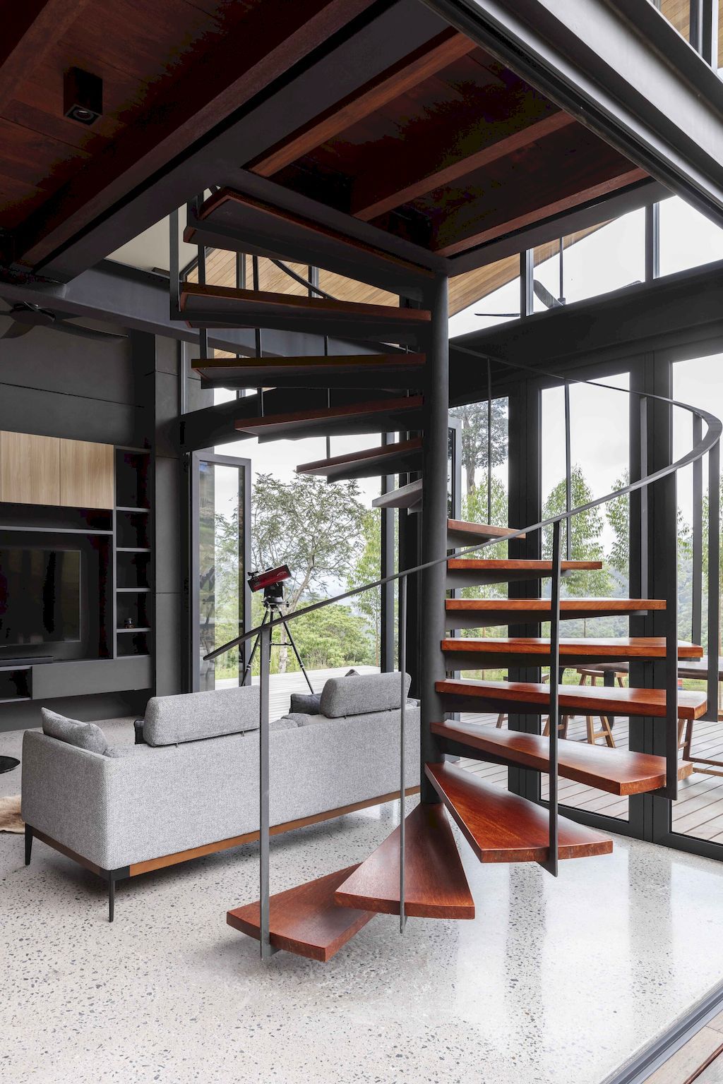 Smolhaven House with Pitched Roof by Choo Gim Wah Architect