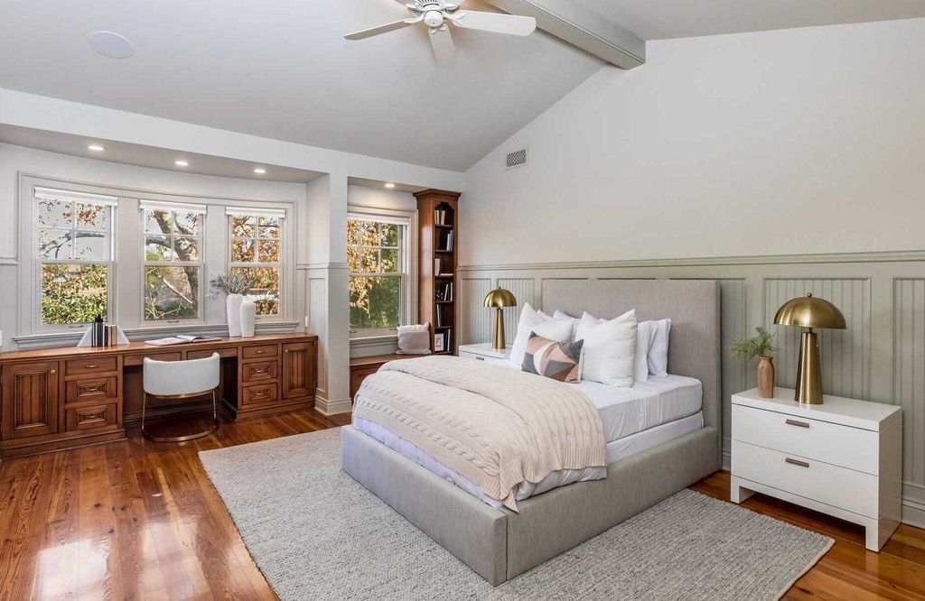 The Home in Hidden Hills is a stunning Dutch Colonial with outdoor kitchen make for the ultimate in estate living now available for sale. This home located at 23870 Long Valley Rd, Hidden Hills, California;
