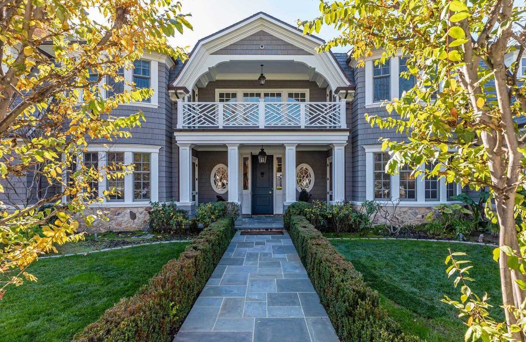 The Home in Hidden Hills is a stunning Dutch Colonial with outdoor kitchen make for the ultimate in estate living now available for sale. This home located at 23870 Long Valley Rd, Hidden Hills, California;