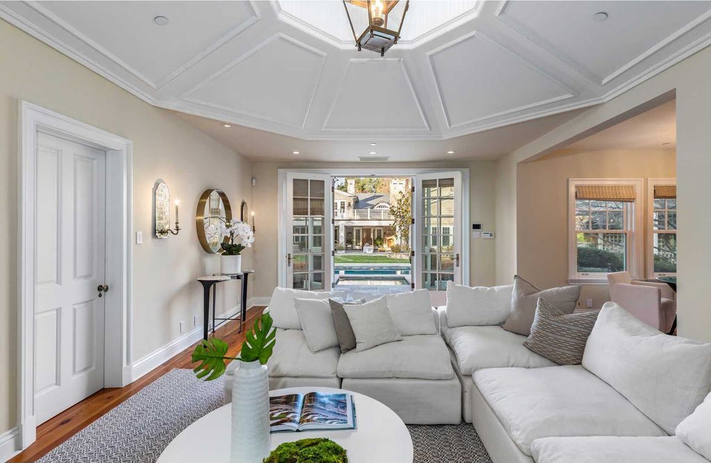 The Home in Hidden Hills is a stunning Dutch Colonial with outdoor kitchen make for the ultimate in estate living now available for sale. This home located at 23870 Long Valley Rd, Hidden Hills, California;
