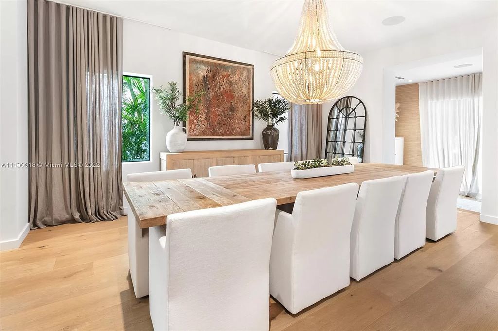 The Villa in Miami Beach is a breathtaking transitional Spanish villa was masterfully renovated featuring the highest quality finishes now available for sale. This home located at 5401 Pine Tree Dr, Miami Beach, Florida