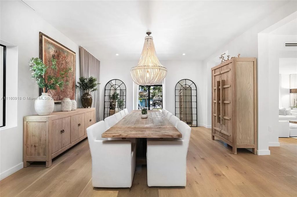 The Villa in Miami Beach is a breathtaking transitional Spanish villa was masterfully renovated featuring the highest quality finishes now available for sale. This home located at 5401 Pine Tree Dr, Miami Beach, Florida