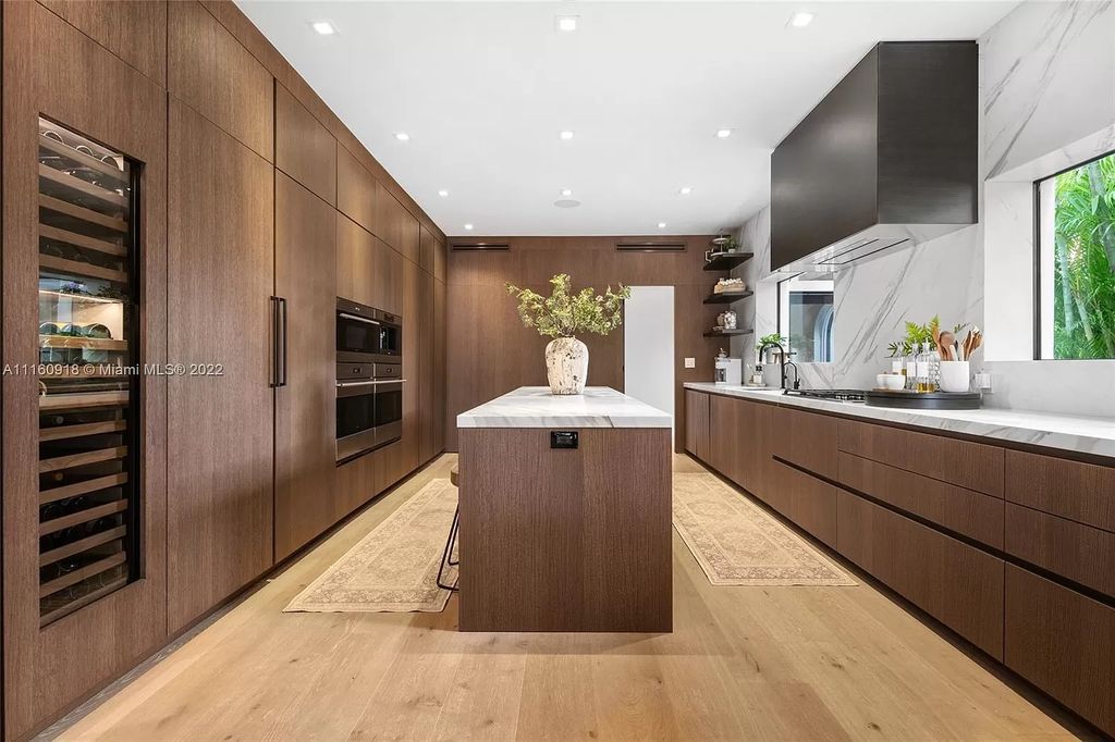 The Villa in Miami Beach is a breathtaking transitional Spanish villa was masterfully renovated featuring the highest quality finishes now available for sale. This home located at 5401 Pine Tree Dr, Miami Beach, Florida