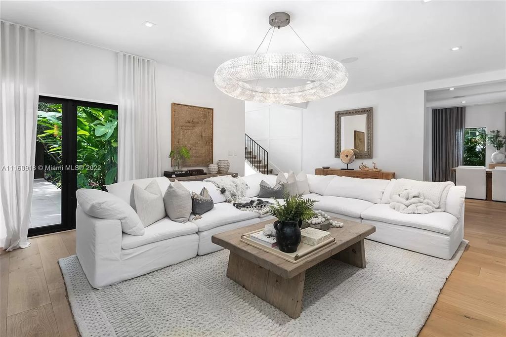 The Villa in Miami Beach is a breathtaking transitional Spanish villa was masterfully renovated featuring the highest quality finishes now available for sale. This home located at 5401 Pine Tree Dr, Miami Beach, Florida