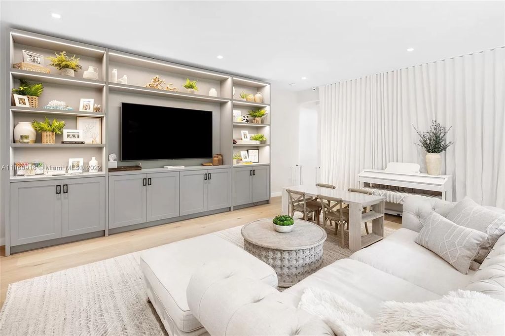The Villa in Miami Beach is a breathtaking transitional Spanish villa was masterfully renovated featuring the highest quality finishes now available for sale. This home located at 5401 Pine Tree Dr, Miami Beach, Florida