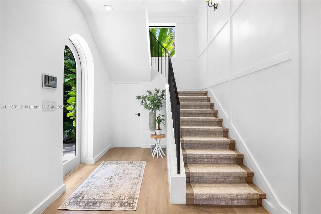 The Villa in Miami Beach is a breathtaking transitional Spanish villa was masterfully renovated featuring the highest quality finishes now available for sale. This home located at 5401 Pine Tree Dr, Miami Beach, Florida