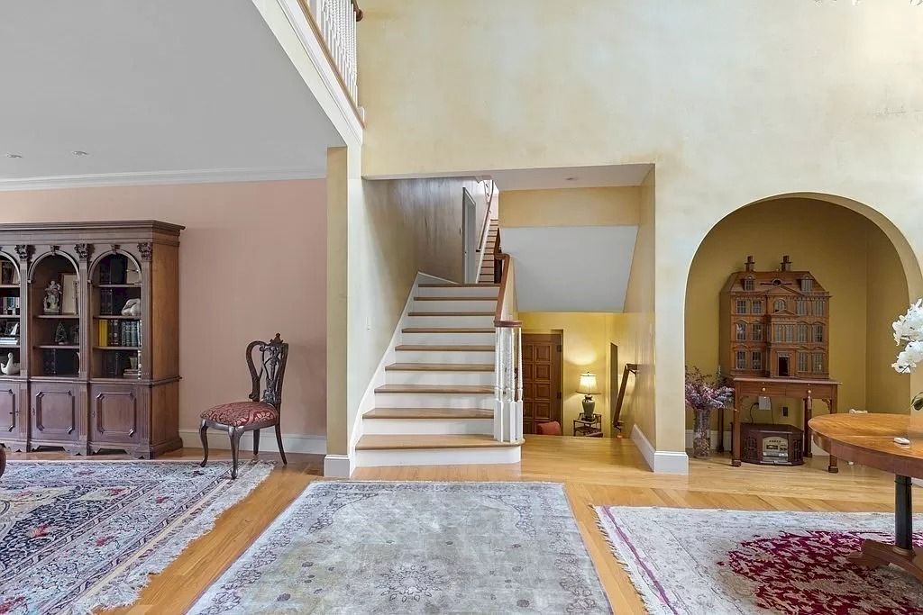 The Home in Massachusetts is a luxurious home located at the end of a private cul de sac in Easton now available for sale. This home located at 5 Sonja Maria Way, Easton, Massachusetts; offering 05 bedrooms and 06 bathrooms with 12,457 square feet of living spaces.