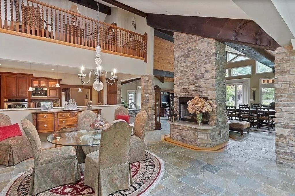 The Home in Massachusetts is a luxurious home located at the end of a private cul de sac in Easton now available for sale. This home located at 5 Sonja Maria Way, Easton, Massachusetts; offering 05 bedrooms and 06 bathrooms with 12,457 square feet of living spaces.