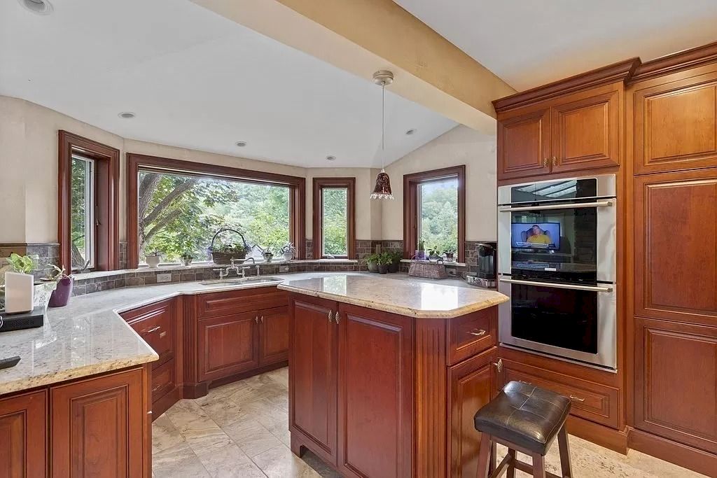 The Home in Massachusetts is a luxurious home located at the end of a private cul de sac in Easton now available for sale. This home located at 5 Sonja Maria Way, Easton, Massachusetts; offering 05 bedrooms and 06 bathrooms with 12,457 square feet of living spaces.