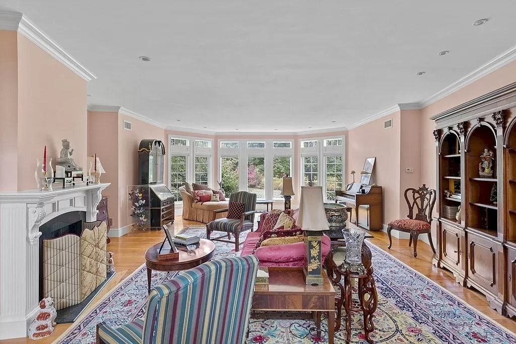 The Home in Massachusetts is a luxurious home located at the end of a private cul de sac in Easton now available for sale. This home located at 5 Sonja Maria Way, Easton, Massachusetts; offering 05 bedrooms and 06 bathrooms with 12,457 square feet of living spaces.