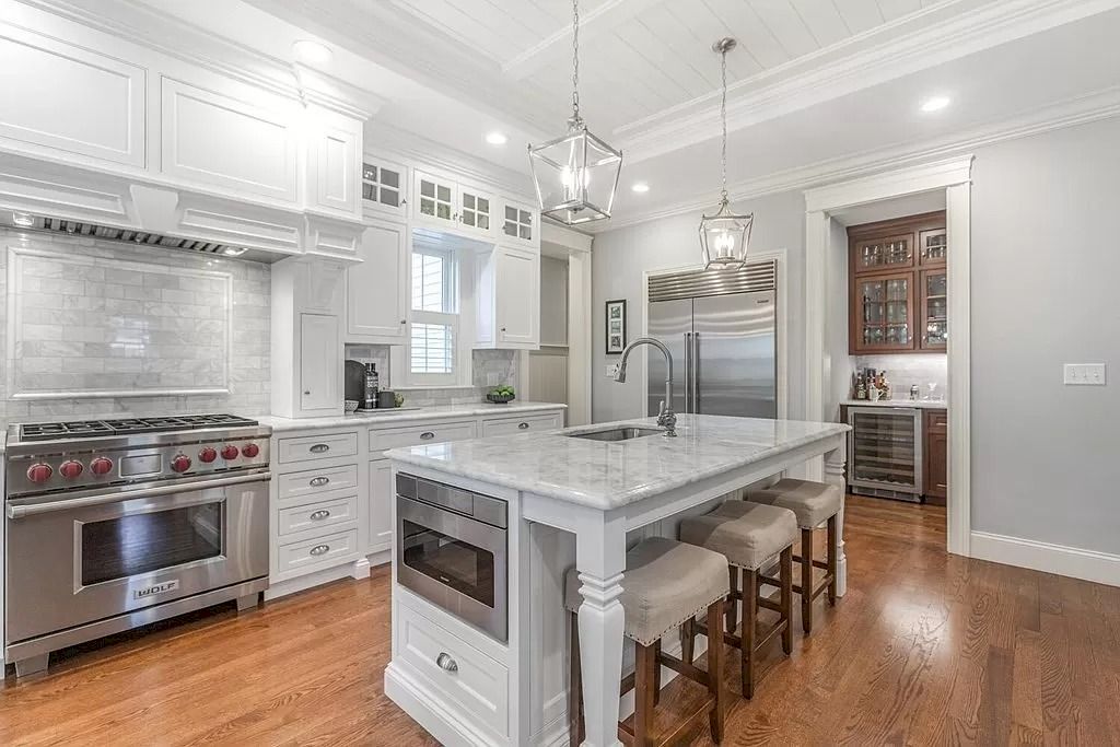 The Home in Massachusetts is a luxurious home encompass formal, family and entertainment spaces now available for sale. This home located at 85 Shade St, Lexington, Massachusetts; offering 07 bedrooms and 08 bathrooms with 7,021 square feet of living spaces.