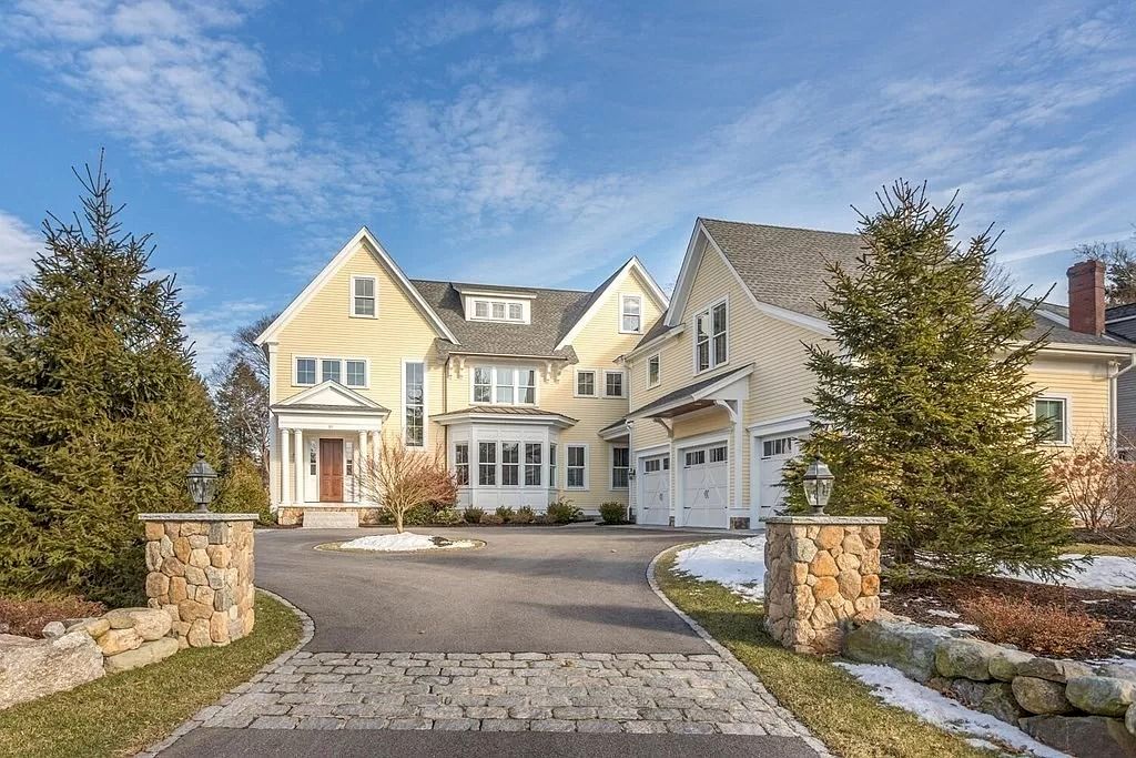 The Home in Massachusetts is a luxurious home encompass formal, family and entertainment spaces now available for sale. This home located at 85 Shade St, Lexington, Massachusetts; offering 07 bedrooms and 08 bathrooms with 7,021 square feet of living spaces.
