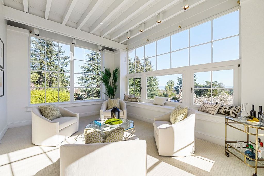 The Hillsborough Home is a rare circa 1909 estate maintains all of its architectural significance at one of Lower North Hillsborough’s most prestigious addresses now available for sale. This home located at 2305 Forest View Ave, Hillsborough, California